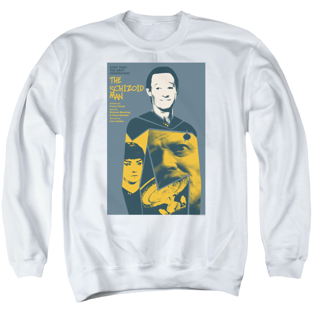 Star Trek The Next Generation Season 2 Episode 6 - Men's Crewneck Men's Crewneck Sweatshirt Star Trek   