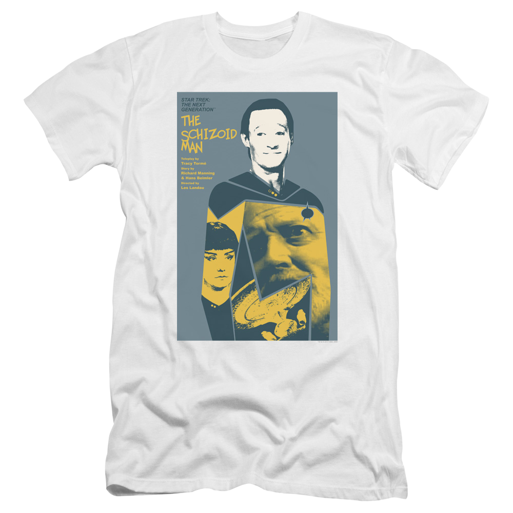 Star Trek The Next Generation Tng Season 2 Episode 6 - Men's Premium Slim Fit T-Shirt Men's Premium Slim Fit T-Shirt Star Trek   