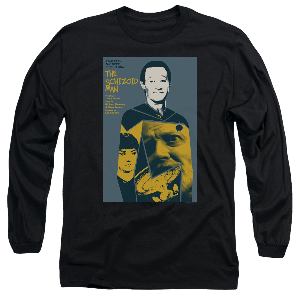 Star Trek The Next Generation Tng S2 Ep6 - Men's Long Sleeve T-Shirt Men's Long Sleeve T-Shirt Star Trek   