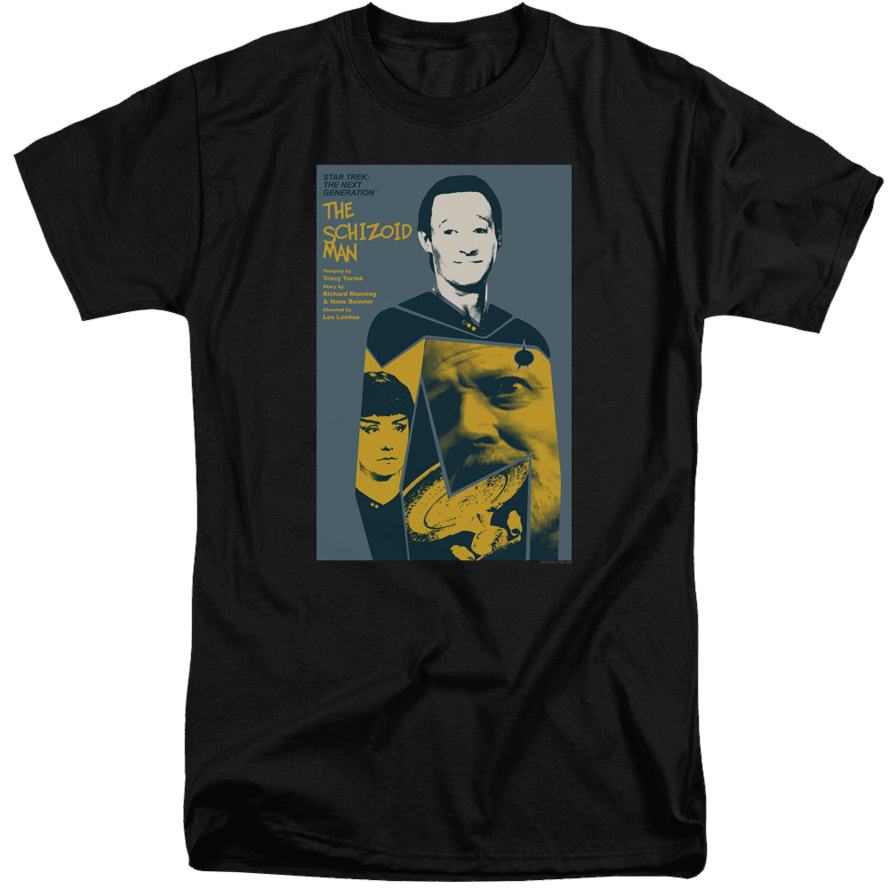 Star Trek The Next Generation Tng Season 2 Episode 6 - Men's Tall Fit T-Shirt Men's Tall Fit T-Shirt Star Trek   