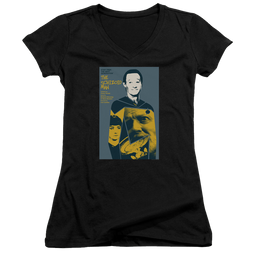 Star Trek The Next Generation Tng Season 2 Episode 6 - Juniors V-Neck T-Shirt Juniors V-Neck T-Shirt Star Trek   
