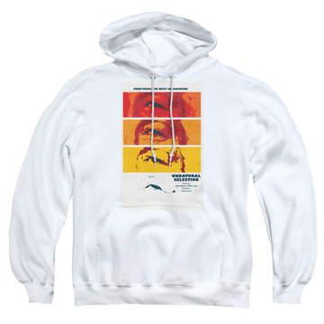White pullover hoodie with Star Trek The Next Generation Tng Season 2 Episode 7 graphic