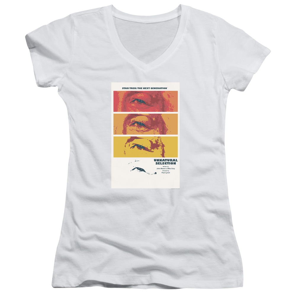 Star Trek The Next Generation Tng Season 2 Episode 7 - Juniors V-Neck T-Shirt Juniors V-Neck T-Shirt Star Trek   
