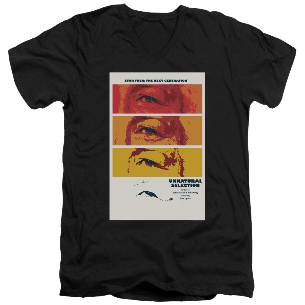 Star Trek The Next Generation Tng Season 2 Episode 7 - Men's V-Neck T-Shirt Men's V-Neck T-Shirt Star Trek   