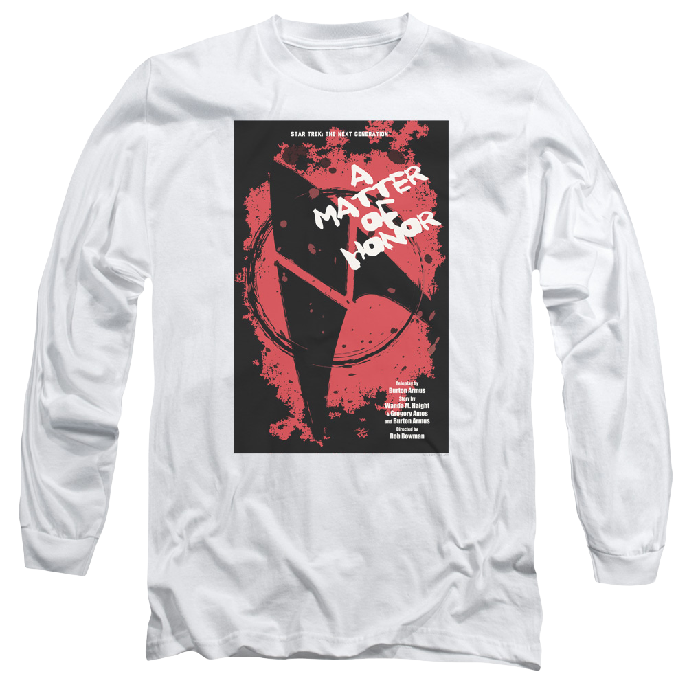 Star Trek The Next Generation Tng S2 Ep8 - Men's Long Sleeve T-Shirt Men's Long Sleeve T-Shirt Star Trek   