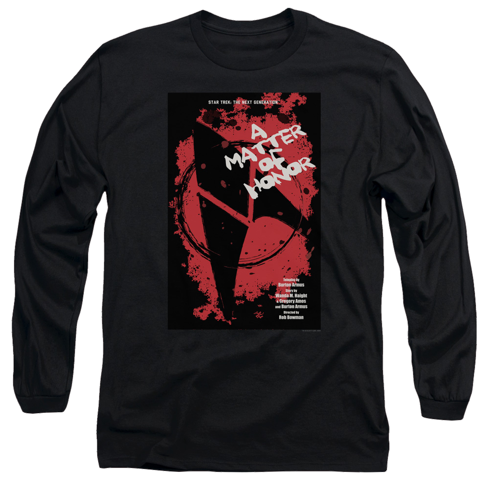 Star Trek The Next Generation Tng S2 Ep8 - Men's Long Sleeve T-Shirt Men's Long Sleeve T-Shirt Star Trek   