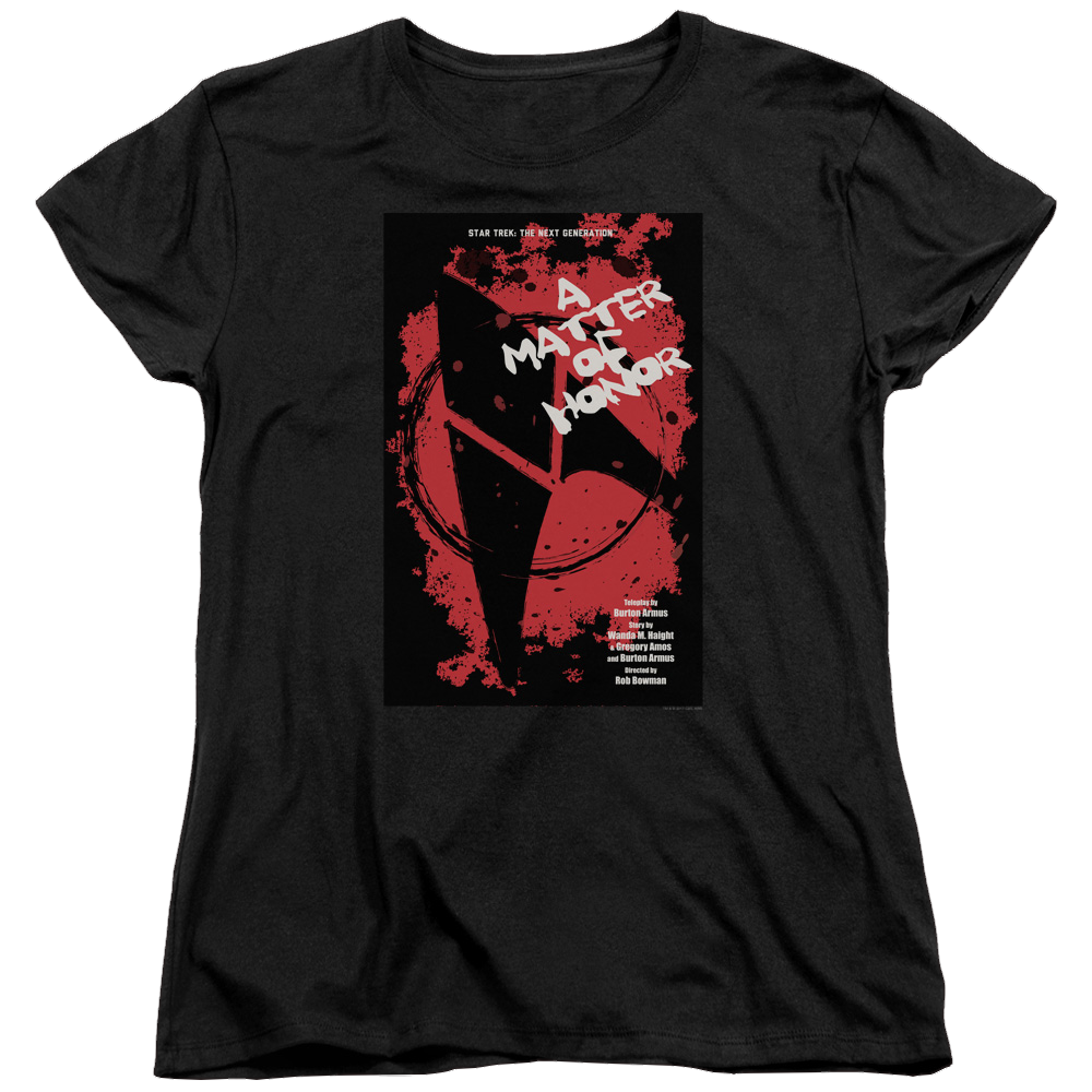 Star Trek The Next Generation Tng Season 2 Episode 8 - Women's T-Shirt Women's T-Shirt Star Trek   
