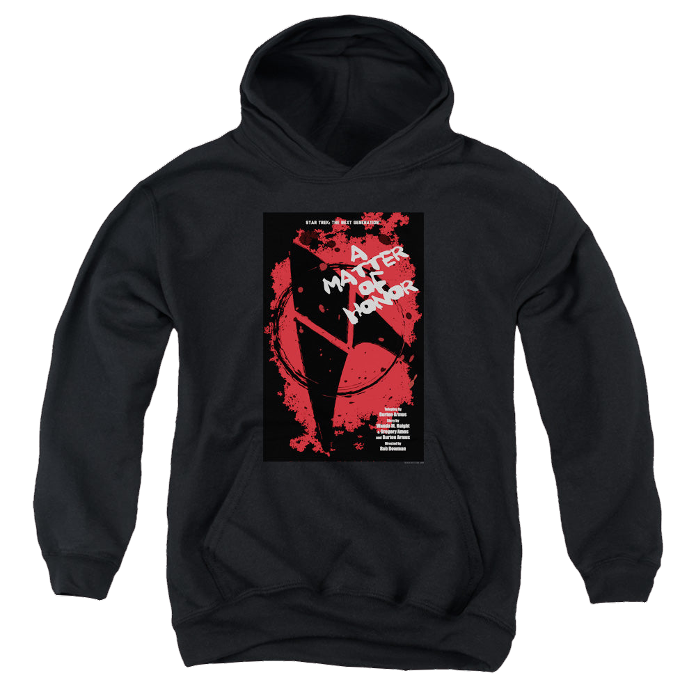 Star Trek The Next Generation Tng Season 2 Episode 8 - Youth Hoodie Youth Hoodie (Ages 8-12) Star Trek   