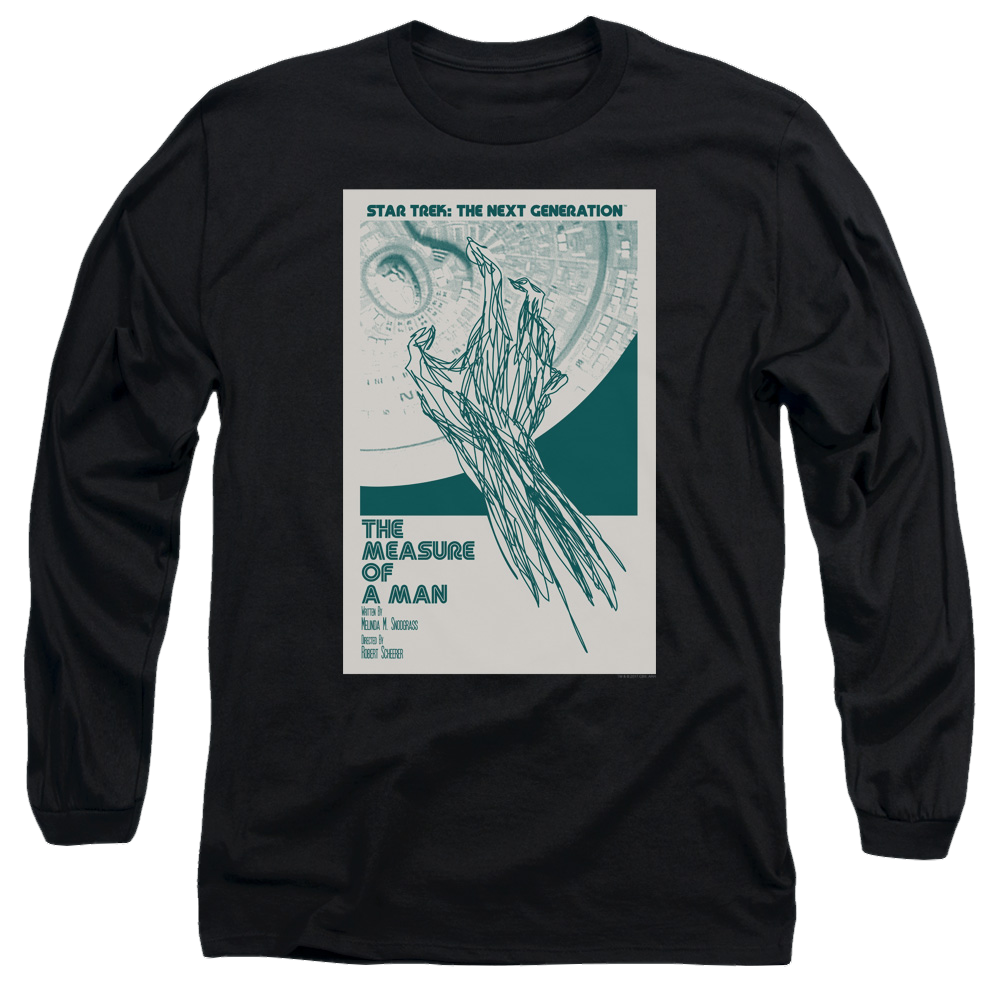 Star Trek The Next Generation Tng S2 Ep9 - Men's Long Sleeve T-Shirt Men's Long Sleeve T-Shirt Star Trek   