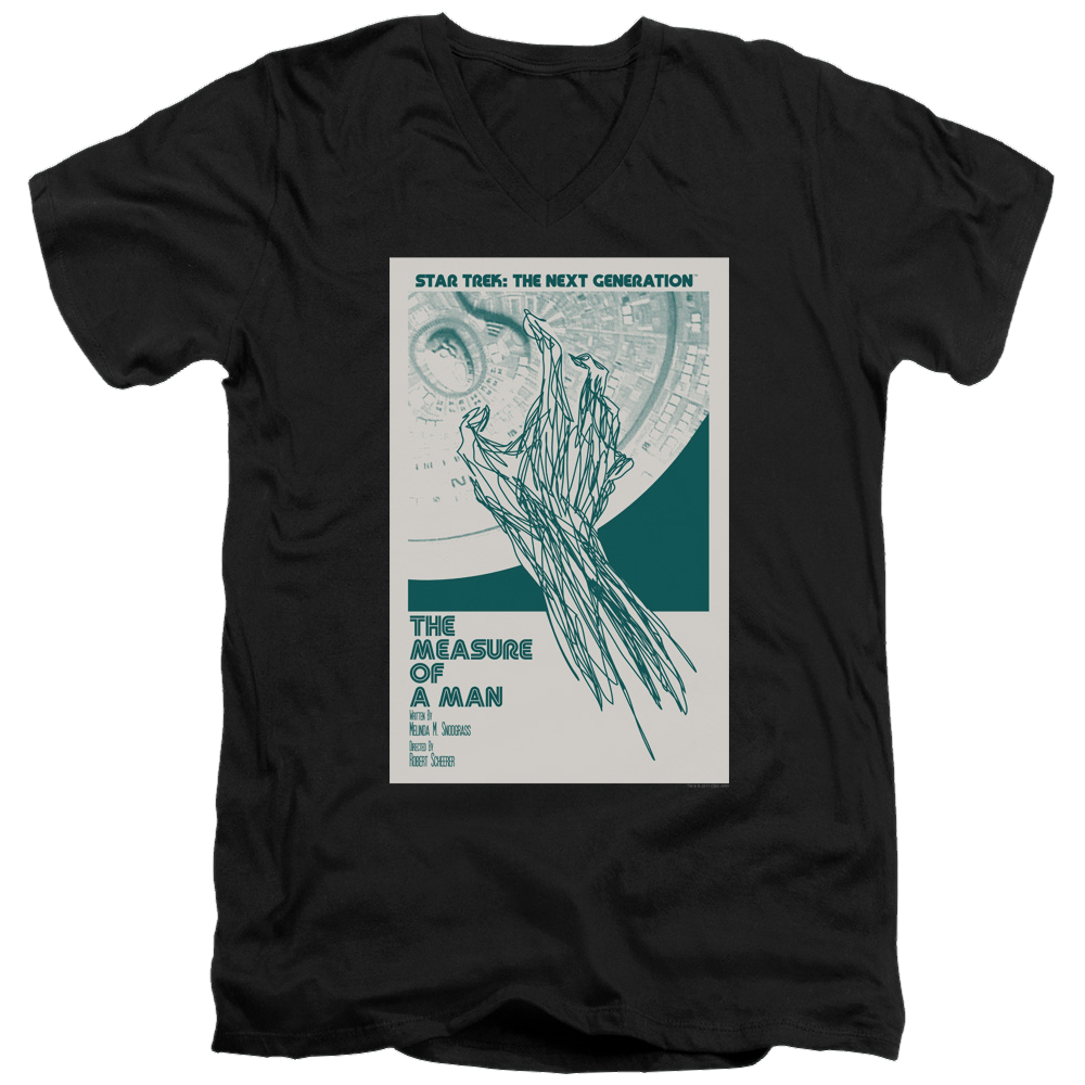 Star Trek The Next Generation Tng Season 2 Episode 9 - Men's V-Neck T-Shirt Men's V-Neck T-Shirt Star Trek   