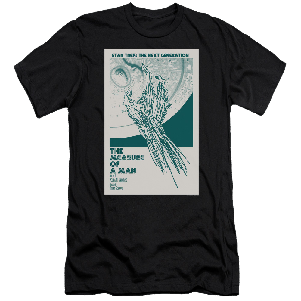 Star Trek The Next Generation Tng Season 2 Episode 9 - Men's Premium Slim Fit T-Shirt Men's Premium Slim Fit T-Shirt Star Trek   
