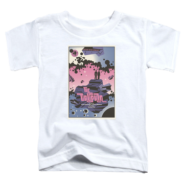 White toddler t-shirt with Star Trek The Next Generation Tng Season 2 Episode 10 graphic