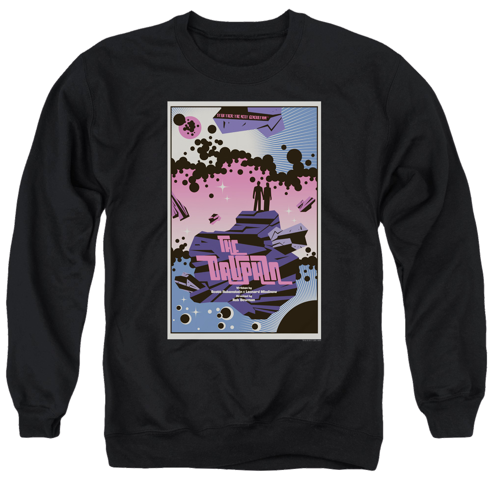Star Trek The Next Generation Tng S2 Ep10 - Men's Crewneck Sweatshirt Men's Crewneck Sweatshirt Star Trek   