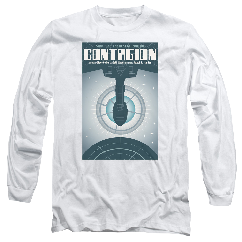 Star Trek The Next Generation Season 2 Episode 11 - Men's Long Sleeve Men's Long Sleeve T-Shirt Star Trek   