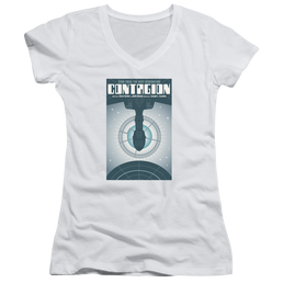 Star Trek The Next Generation Tng Season 2 Episode 11 - Juniors V-Neck T-Shirt Juniors V-Neck T-Shirt Star Trek   