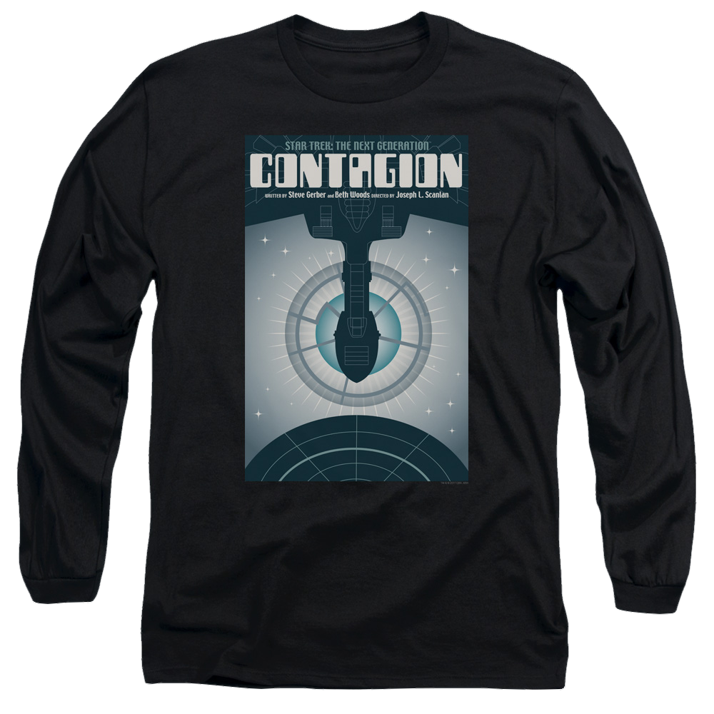Star Trek The Next Generation Tng S2 Ep11 - Men's Long Sleeve T-Shirt Men's Long Sleeve T-Shirt Star Trek   