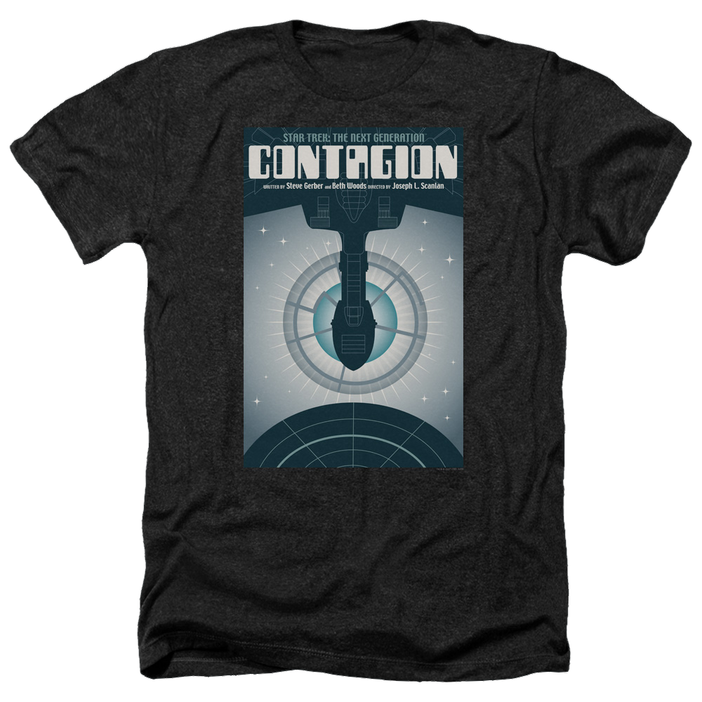 Star Trek The Next Generation Tng Season 2 Episode 11 - Men's Heather T-Shirt Men's Heather T-Shirt Star Trek   