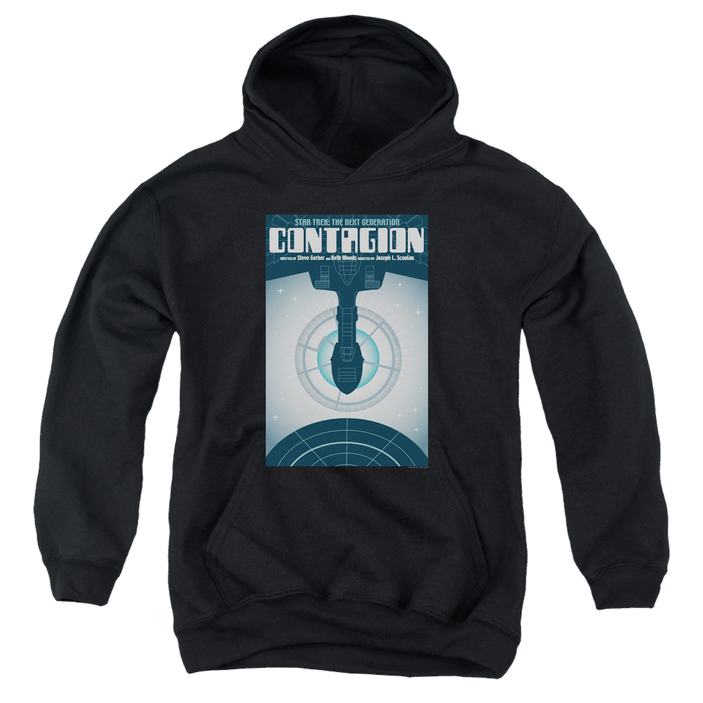 Star Trek The Next Generation Tng Season 2 Episode 11 - Youth Hoodie Youth Hoodie (Ages 8-12) Star Trek   