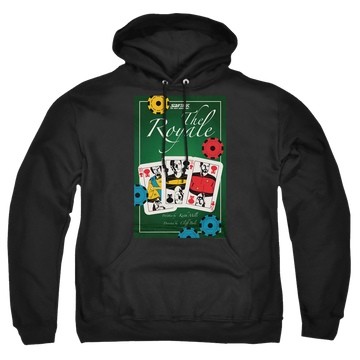 Black pullover hoodie with Star Trek The Next Generation Tng Season 2 Episode 12 graphic