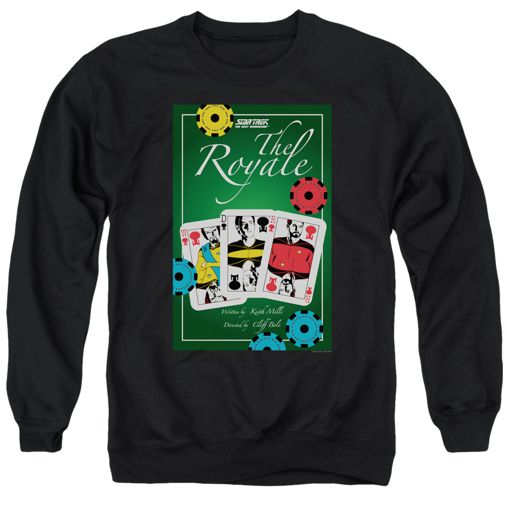 Star Trek The Next Generation Season 2 Episode 12 - Men's Crewneck Men's Crewneck Sweatshirt Star Trek   