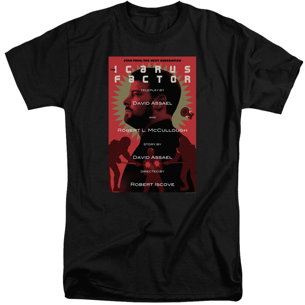 Star Trek The Next Generation Tng Season 2 Episode 14 - Men's Tall Fit T-Shirt Men's Tall Fit T-Shirt Star Trek   
