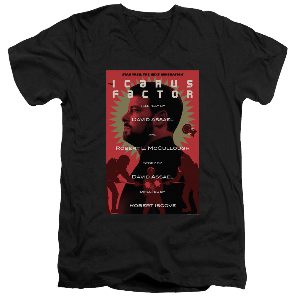 Star Trek The Next Generation Tng Season 2 Episode 14 - Men's V-Neck T-Shirt Men's V-Neck T-Shirt Star Trek   