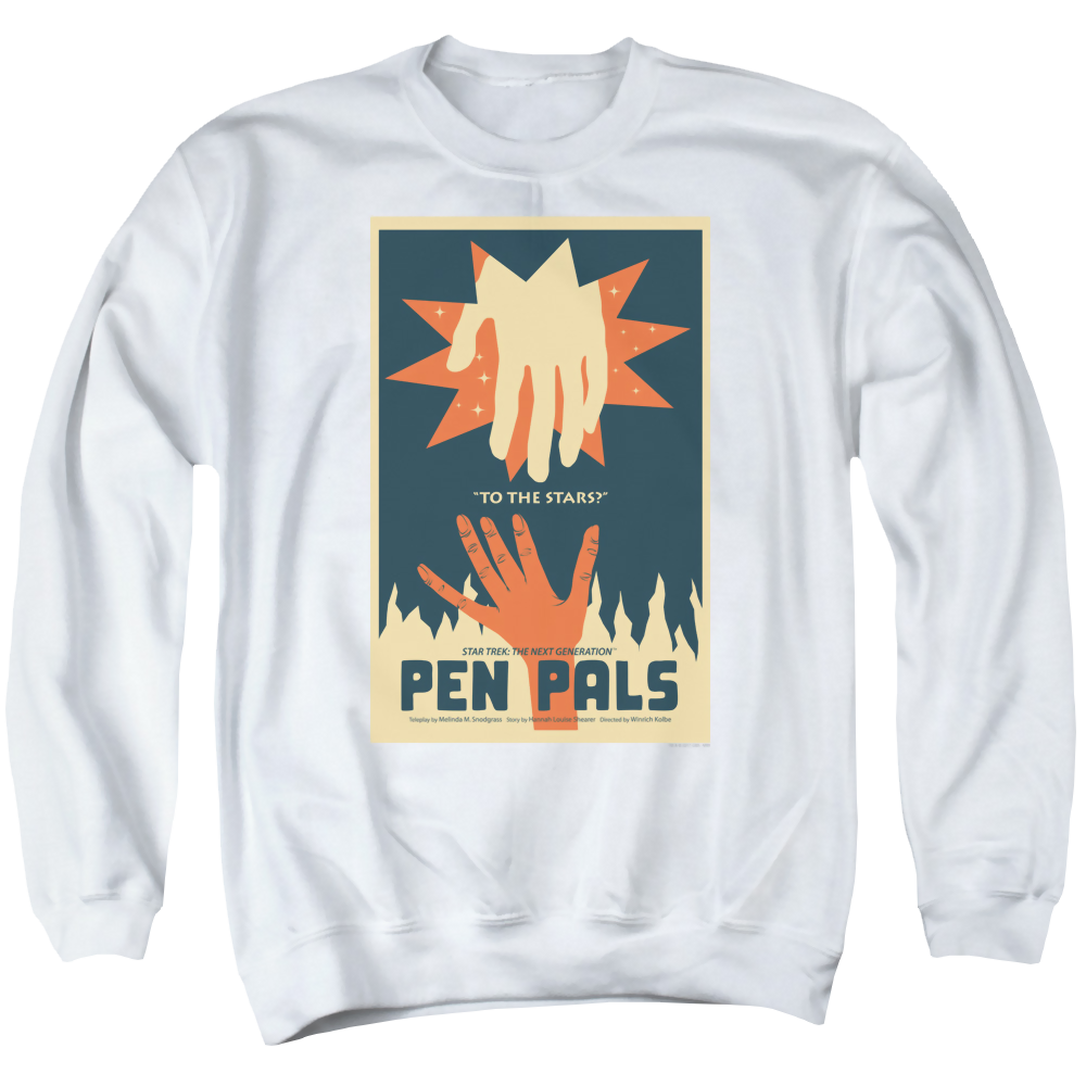 Star Trek The Next Generation Season 2 Episode 15 - Men's Crewneck Men's Crewneck Sweatshirt Star Trek   