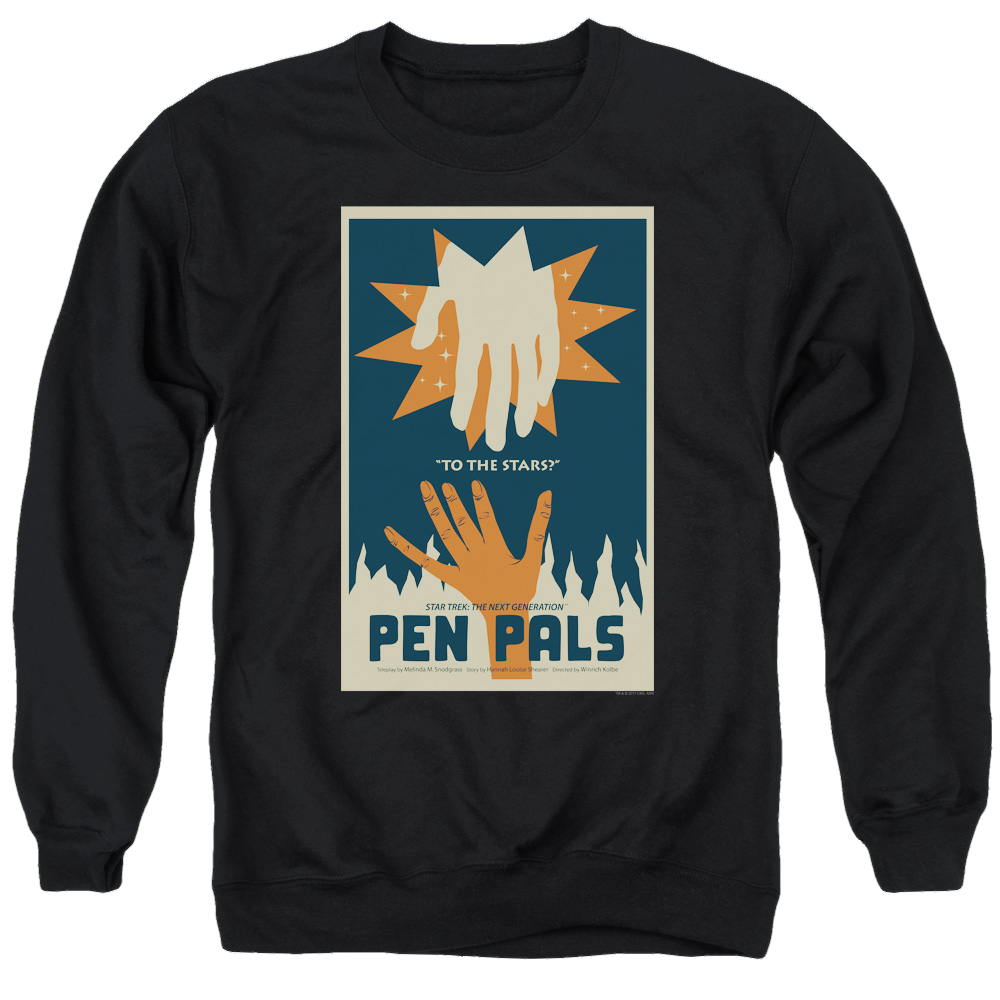 Star Trek The Next Generation Tng S2 Ep15 - Men's Crewneck Sweatshirt Men's Crewneck Sweatshirt Star Trek   