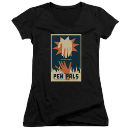 Star Trek The Next Generation Tng Season 2 Episode 15 - Juniors V-Neck T-Shirt Juniors V-Neck T-Shirt Star Trek   
