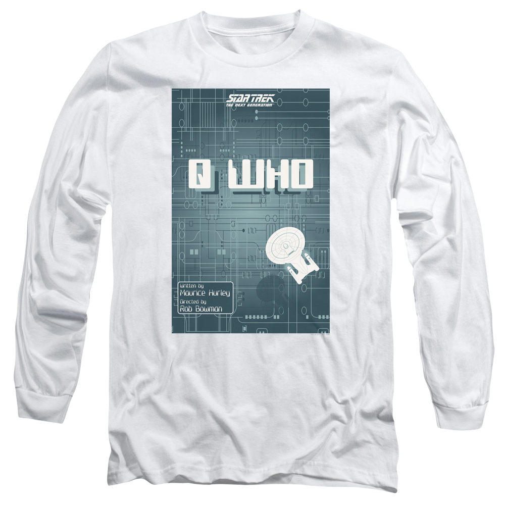 Star Trek The Next Generation Season 2 Episode 16 - Men's Long Sleeve Men's Long Sleeve T-Shirt Star Trek   
