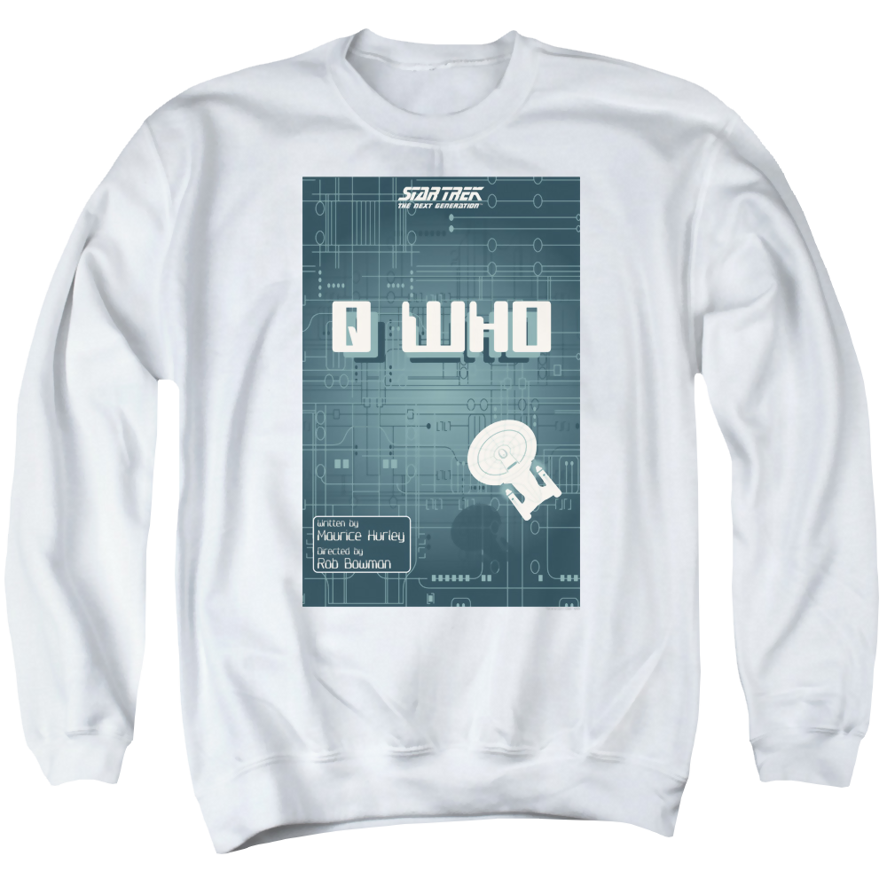 Star Trek The Next Generation Season 2 Episode 16 - Men's Crewneck Men's Crewneck Sweatshirt Star Trek   