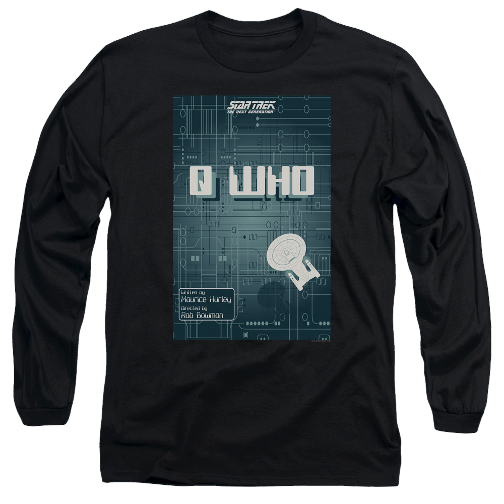 Star Trek The Next Generation Tng S2 Ep16 - Men's Long Sleeve T-Shirt Men's Long Sleeve T-Shirt Star Trek   