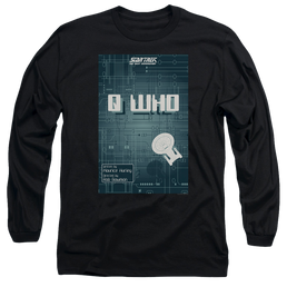 Star Trek The Next Generation Tng S2 Ep16 - Men's Long Sleeve T-Shirt Men's Long Sleeve T-Shirt Star Trek   