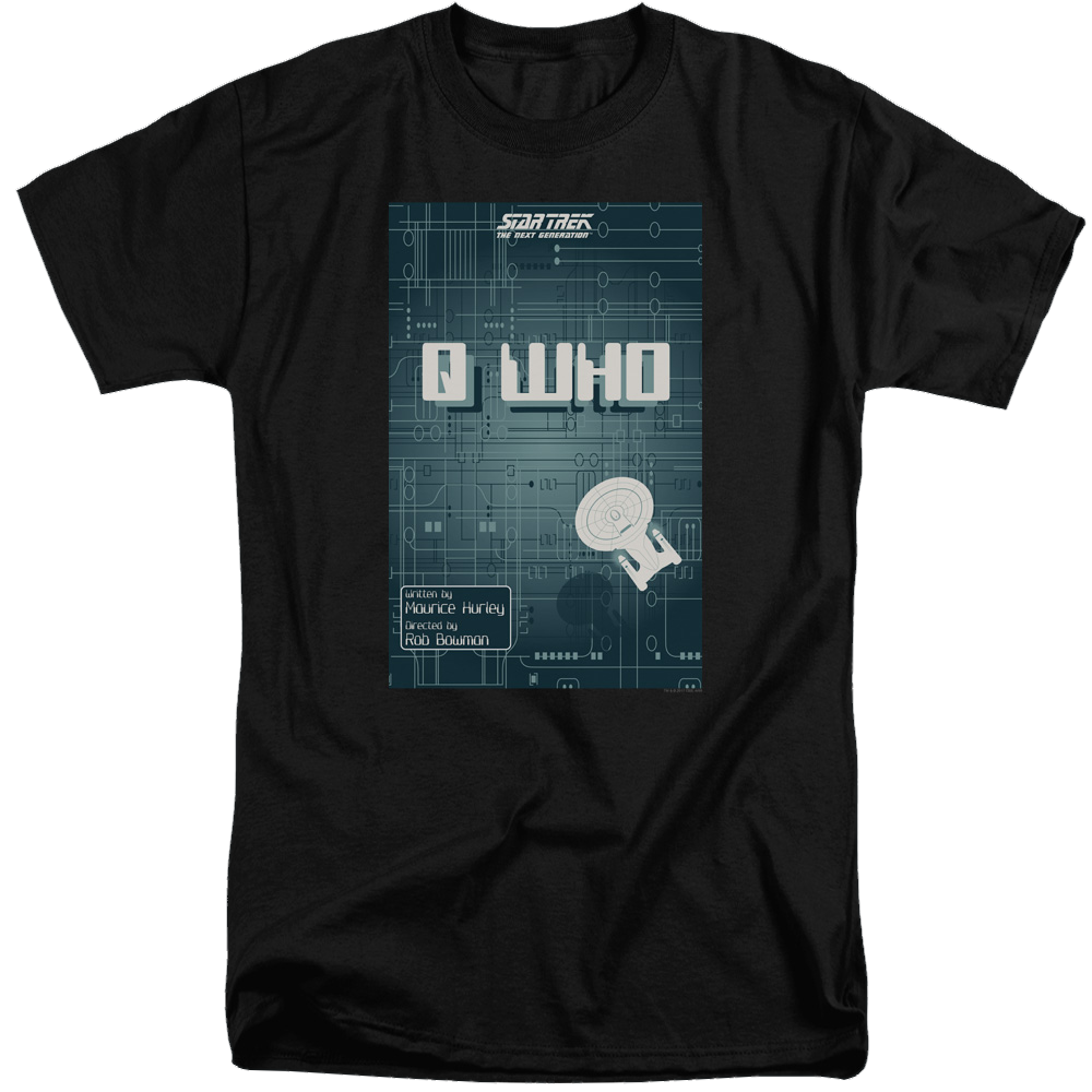 Star Trek The Next Generation Tng Season 2 Episode 16 - Men's Tall Fit T-Shirt Men's Tall Fit T-Shirt Star Trek   