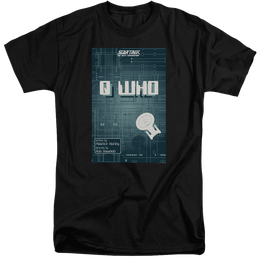 Star Trek The Next Generation Tng Season 2 Episode 16 - Men's Tall Fit T-Shirt Men's Tall Fit T-Shirt Star Trek   