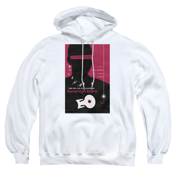 White pullover hoodie with Star Trek The Next Generation Tng Season 2 Episode 17 graphic