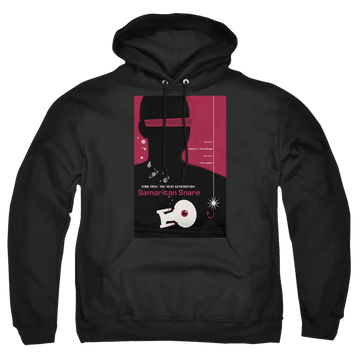 Black pullover hoodie with Star Trek The Next Generation Tng Season 2 Episode 17 graphic