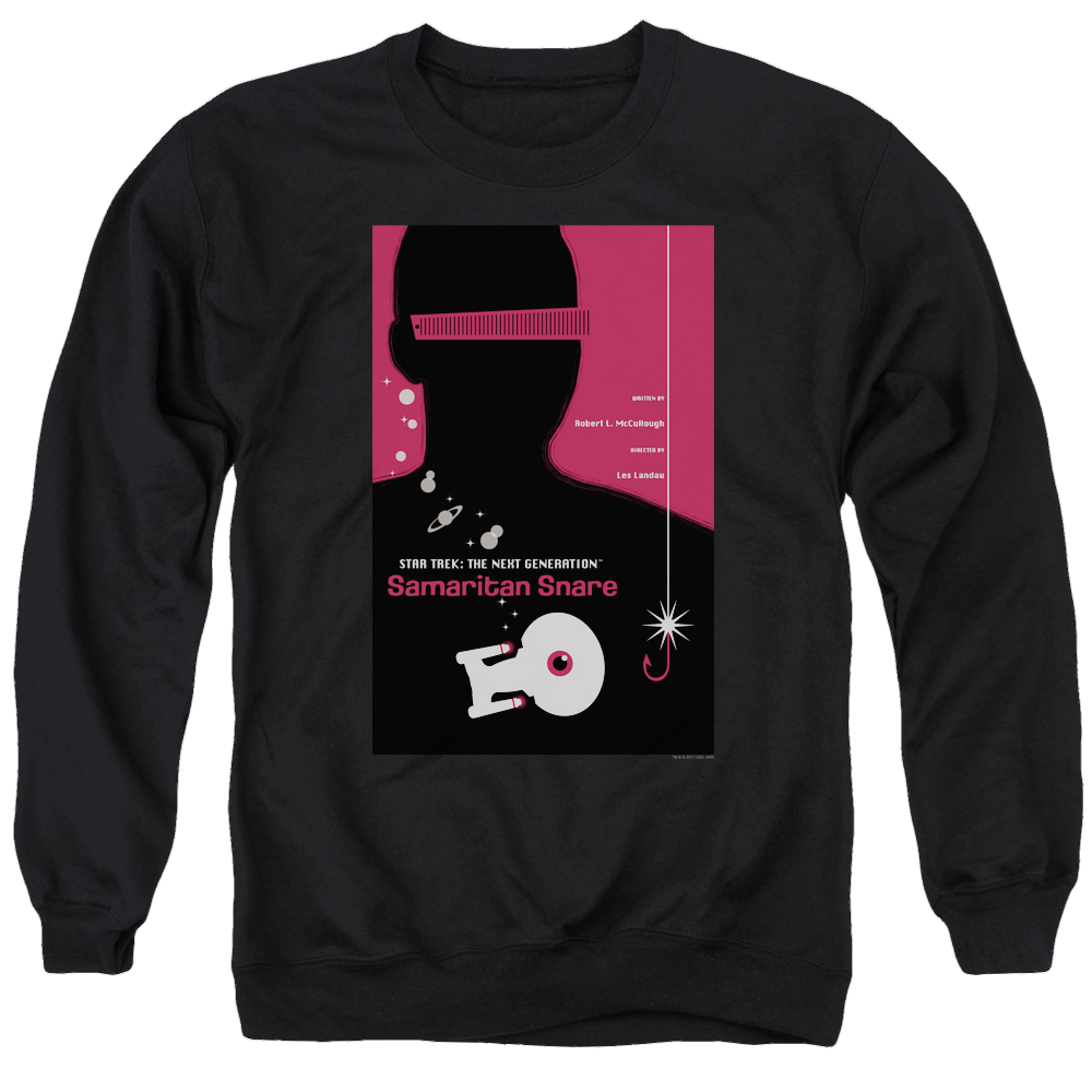 Star Trek The Next Generation Season 2 Episode 17 - Men's Crewneck Men's Crewneck Sweatshirt Star Trek   