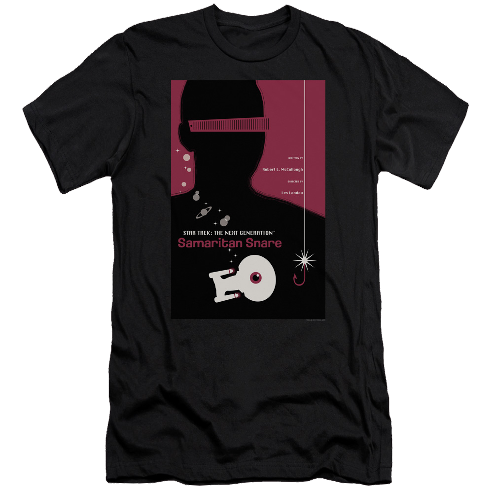 Star Trek The Next Generation Tng Season 2 Episode 17 - Men's Premium Slim Fit T-Shirt Men's Premium Slim Fit T-Shirt Star Trek   