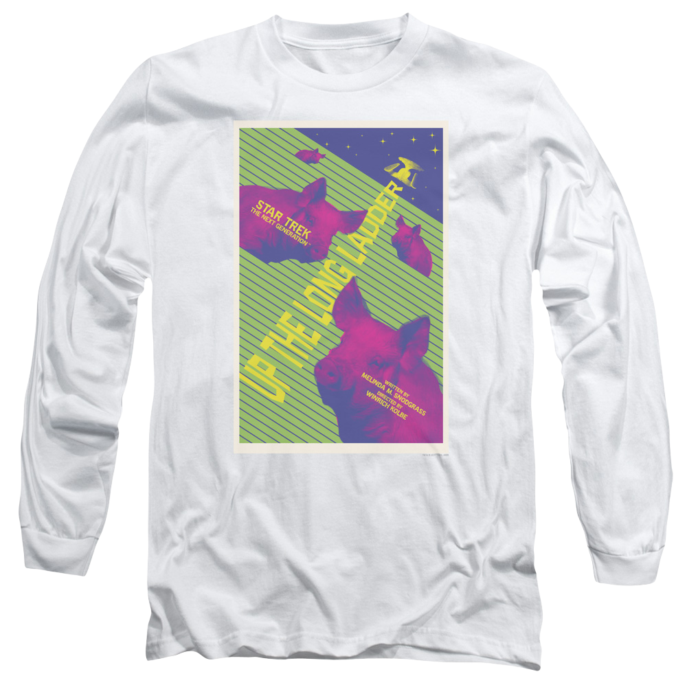 Star Trek The Next Generation Tng S2 Ep18 - Men's Long Sleeve T-Shirt Men's Long Sleeve T-Shirt Star Trek   