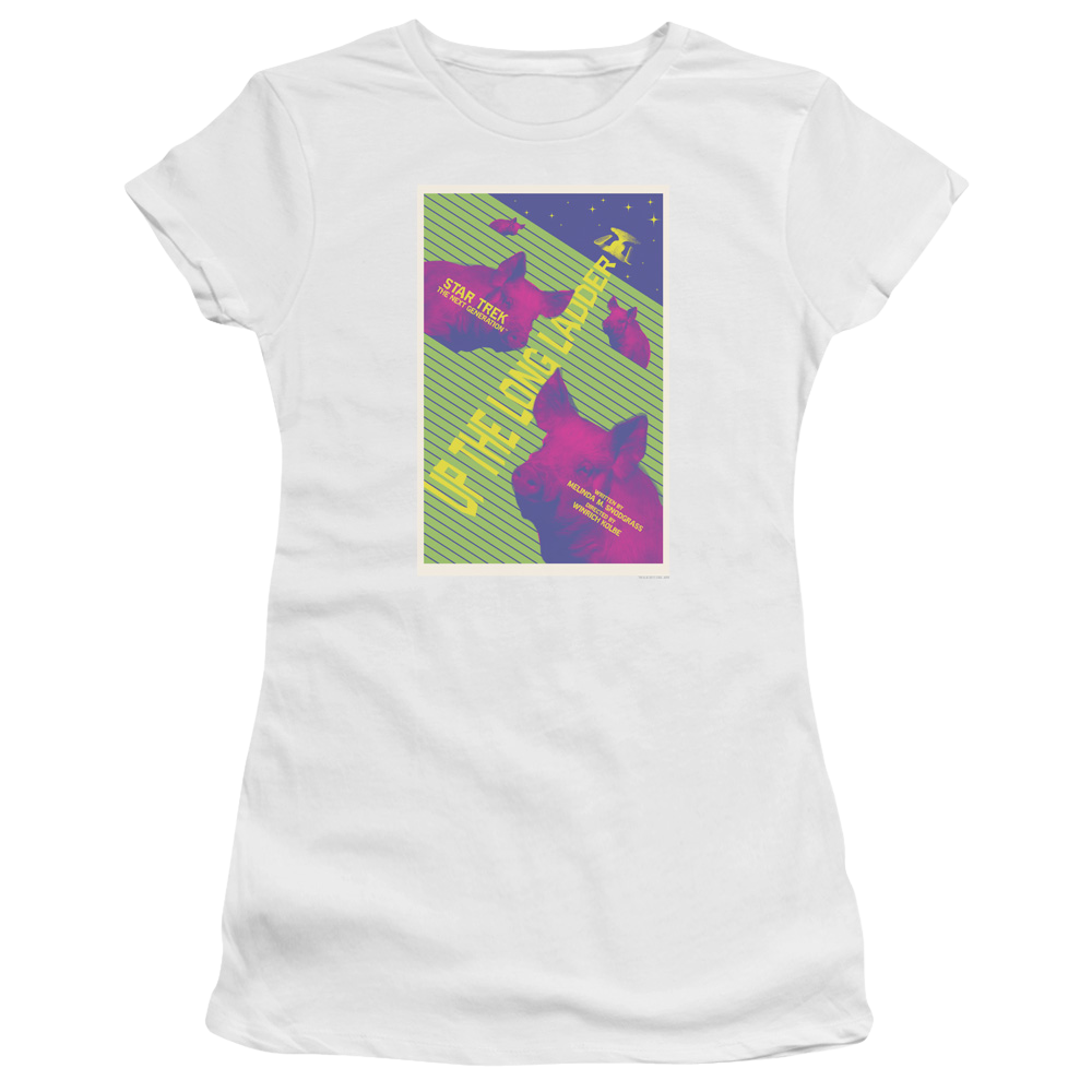 Star Trek The Next Generation Tng Season 2 Episode 18 - Juniors T-Shirt Juniors T-Shirt Star Trek   