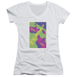 Star Trek The Next Generation Tng Season 2 Episode 18 - Juniors V-Neck T-Shirt Juniors V-Neck T-Shirt Star Trek   
