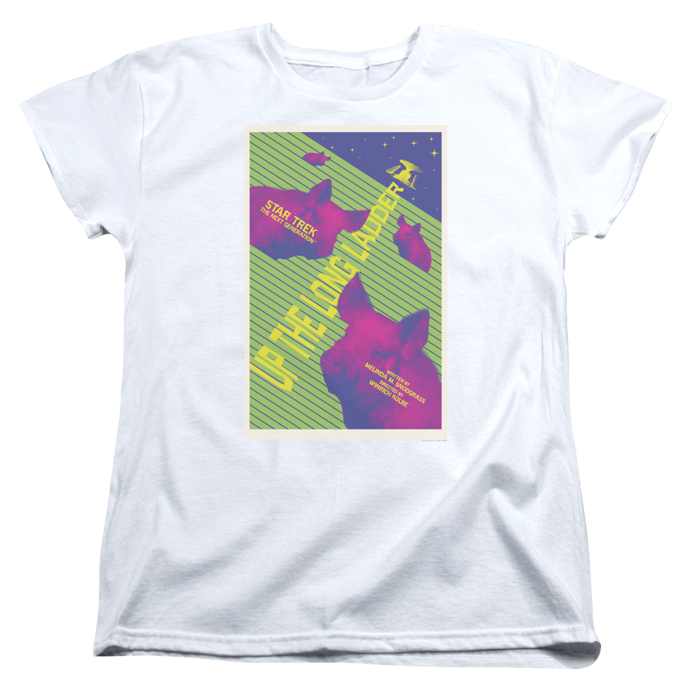 Star Trek The Next Generation Tng Season 2 Episode 18 - Women's T-Shirt Women's T-Shirt Star Trek   