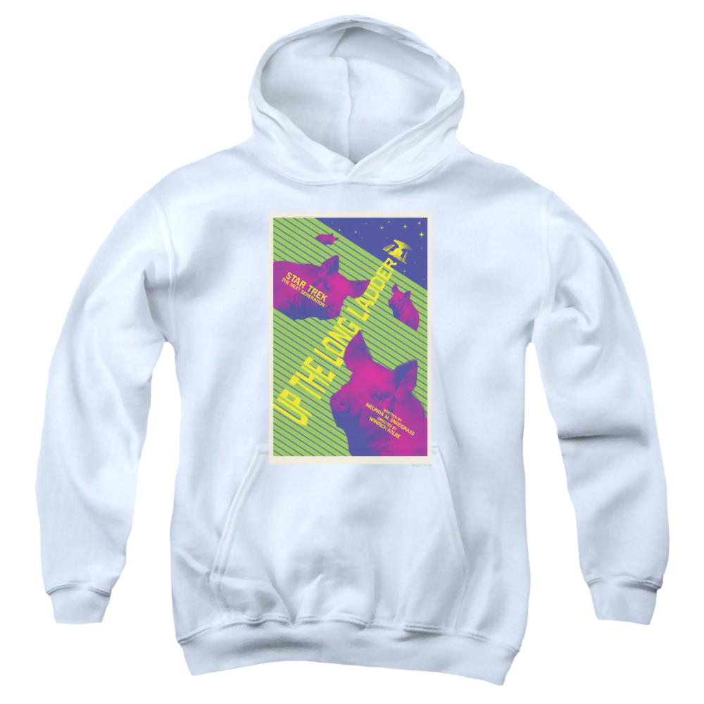 Star Trek The Next Generation Tng Season 2 Episode 18 - Youth Hoodie Youth Hoodie (Ages 8-12) Star Trek   