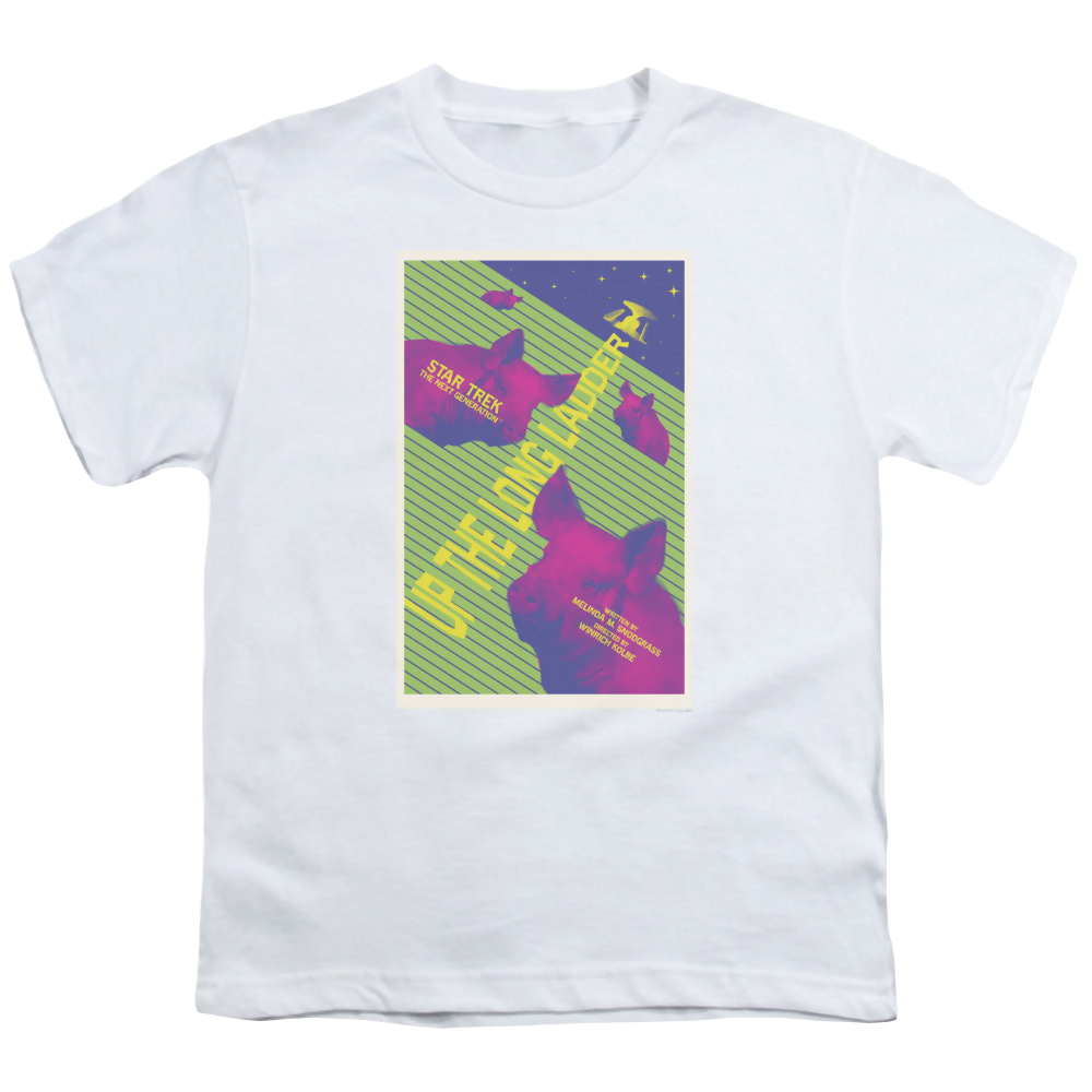 Star Trek The Next Generation Tng Season 2 Episode 18 - Youth T-Shirt Youth T-Shirt (Ages 8-12) Star Trek   