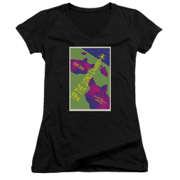 Star Trek The Next Generation Tng Season 2 Episode 18 - Juniors V-Neck T-Shirt Juniors V-Neck T-Shirt Star Trek   