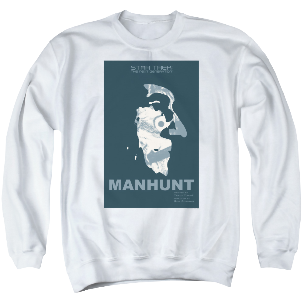 Star Trek The Next Generation Season 2 Episode 19 - Men's Crewneck Men's Crewneck Sweatshirt Star Trek   