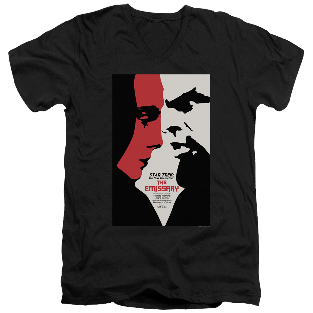 Star Trek The Next Generation Tng Season 2 Episode 20 - Men's V-Neck T-Shirt Men's V-Neck T-Shirt Star Trek   