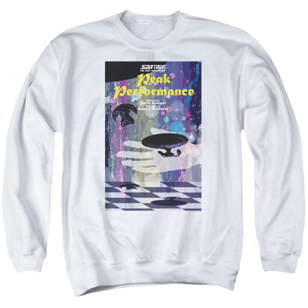 Star Trek The Next Generation Season 2 Episode 21 - Men's Crewneck Men's Crewneck Sweatshirt Star Trek   