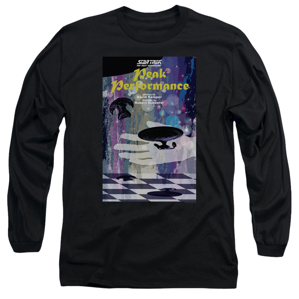 Star Trek The Next Generation Season 2 Episode 21 - Men's Long Sleeve Men's Long Sleeve T-Shirt Star Trek   